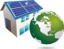 太陽光発電システム エコイメージ